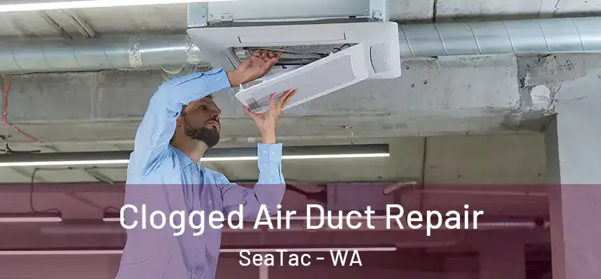  Clogged Air Duct Repair SeaTac - WA